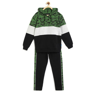 Ensemble de survêtement pour enfants, léger, deux pièces, survêtement pour enfants pour l'école, le sport et les vêtements décontractés - Product Image 1
