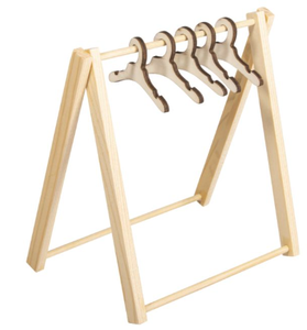 Porte-vêtements robustes FSC 100% Balau - Product Image 2