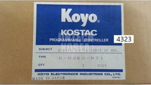 4323) Koyo thiết bị điện tử U-03RS-NT1 Công nghiệp sản xuất tại Nhật Bản 100% sản phẩm mới chính hãng - Product Image 3
