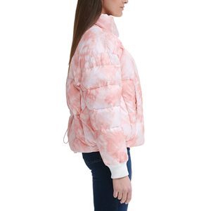 Chaqueta acolchada brillante de alta calidad, nailon transpirable con estampado de tu logotipo personalizado, abrigo de plumón de algodón, chaqueta acolchada de Invierno para mujer - Product Image 2