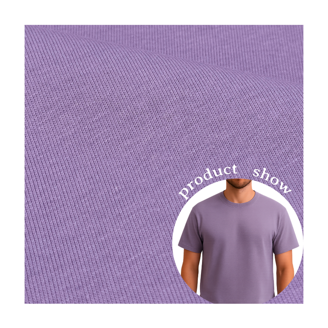 Custom Design COTTON  Single Jersey Fabric for Jogging Wear