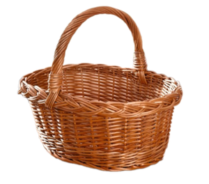 Meilleure vente panier en rotin tissé à la main paniers en rotin ondulé rangement de cuisine pour accessoires de maison - Product Image 4