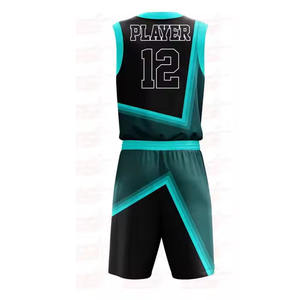 Uniforme de Baloncesto Personalizado de Alta Calidad, Diseño Superior, Material de Poliéster, Ropa Deportiva sin Mangas de Secado Rápido y Transpirable para Exteriores - Product Image 2