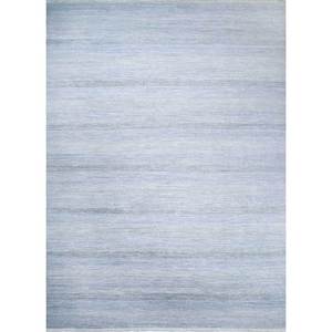 Kairos Hand Knotted Wool <b>Rugs</b> Grey Black Striped Pattern Boho Room <b>Rug</b> for Home Living Room Hallway Decor Big Rectangle Skwl-202 - Product Image 1