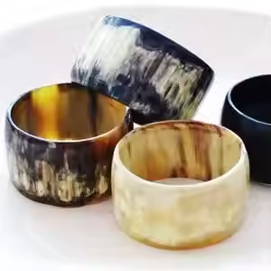 Horn <b>Bangle</b> <b>Bracelet</b> Handcrafted Horn <b>Bangles</b> for Elegant and Sustainable Fashion by crescent crafts - Product Image 4