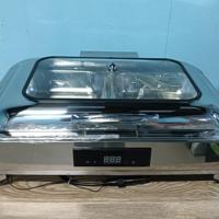 Hydraulischer Elektrischer Chafing Dish aus Edelstahl 9L mit Intelligenter Digitaler Temperaturregelung für Restaurants und Buffets
