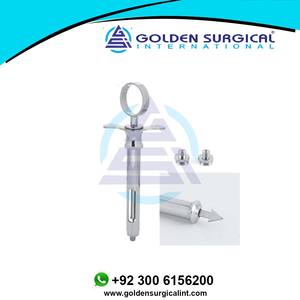 Jeringa Intra-Ligamentaria de Acero Inoxidable, Tipo Pluma, Aspirante, 1.8 ml, Instrumento Quirúrgico Dental, Herramienta Inyectora Dental - Product Image 2