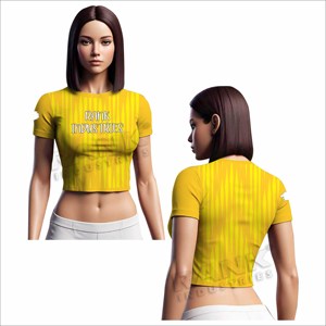 T-shirts courts décontractés pour femmes, légers et durables, en vente en ligne - Product Image 4