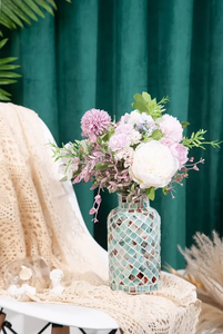 Jarrón de mosaico para decoración del hogar, mesa central, dormitorio, sala de estar y decoración de oficina - Product Image 5