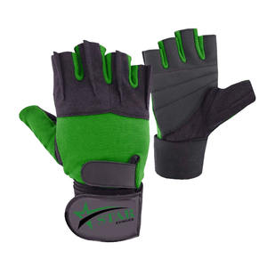 Guantes de gimnasio de medio dedo para hombres y mujeres, guantes de levantamiento de pesas para ciclismo resistentes al deslizamiento, equipo de entrenamiento para ejercicio físico - Product Image 3