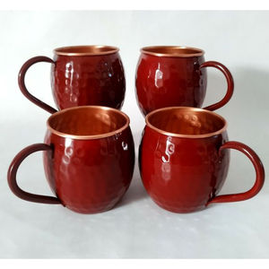 High In Demand Superior Quality Metal Made <b>Copper</b> Antique Finished Unique Designer Water Drinkware Kitchenware Supply From India - Product Image 2