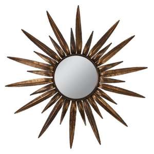 Antique Unique Copper <b>Mirror</b> <b>Frame</b> with Elegant Carved Details for Upgrading the Style of Contemporary Home Interiors - Product Image 5