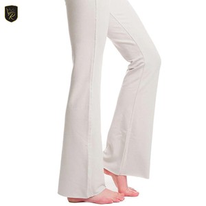 Pantalones de Yoga Acampanados para Mujer, Cintura Media, Color Sólido, Ecológicos, Elásticos, Transpirables, para Gimnasio, Correr y Entrenamiento - Product Image 4