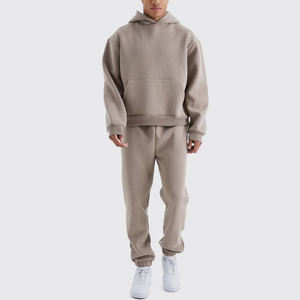 Trajes Deportivos de Invierno para Hombre, Corte Regular, Última Moda, Fabricantes OEM, Personalizados, Alta Calidad, Felpa Francesa Estampada, 100% Algodón - Product Image 1