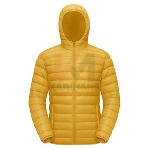 <b>Packable</b> Lightweight Mens Puffer <b>Jacket</b> Hood Quilted Insulated <b>Jacket</b> for Casual Sportswear Custom Branding, Factory Direct - Product Image 1