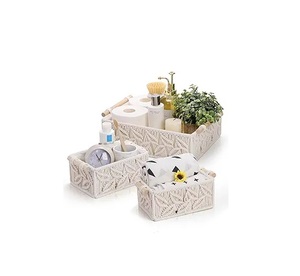 Classic Black Macrame <b>Storage</b> <b>Basket</b> Stylish Solution for Modern Minimalist or Vintage Interiors - Product Image 2