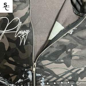 เสื้อฮู้ดลายพรางปรับแต่งได้เต็มที่ ผ้าเฟรนช์เทอร์รี่คุณภาพสูง มีจำหน่ายในราคาโรงงาน - Product Image 4