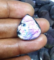 Offre Spéciale belle Labradorite Cabochon lot lisse poli violet Labradorite pierre précieuse mélange forme Labradorite de Madagascar