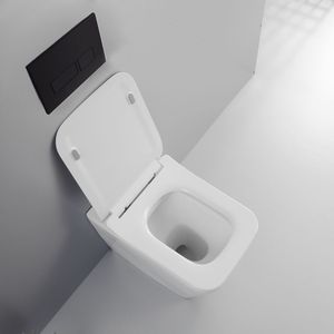 Vaso da Terra in Ceramica Bianca Lucida Modello Cubik Design a Parete - Confezione Singola - Product Image 4