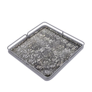 Bandeja de Servicio Decorativa para Mesa de Comedor, Bandeja de Servicio Artesanal para Cafeterías y Cantinas, Bandeja de Servicio para Servir Deliciosos Alimentos - Product Image 3