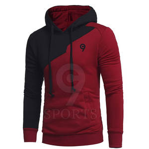 Sweat à capuche décontracté 100% coton pour hommes motif solide avec poches chaud respirant pour toutes les saisons tenues quotidiennes vêtements d'hiver - Product Image 2