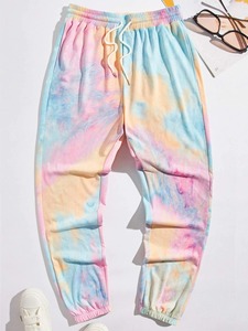 Pantalones Deportivos de Forro Polar con Estampado Personalizado para Mujer, Pantalones Deportivos de Invierno de Poliéster de Alta Calidad con Cintura Ajustable con Cordón - Product Image 6