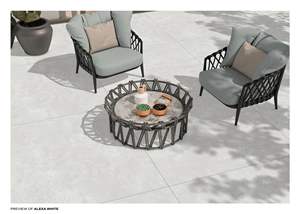 Azulejos de porcelana de primera calidad con aspecto rústico de 1200x1200 para Villa para sala de estar, espacio comercial, Exportación resistente - Product Image 3