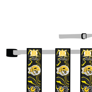 Cinturón de entrenamiento de tres banderas de fútbol personalizable 7v7 banderas de triple amenaza para jóvenes adultos equipo de fútbol americano nombre ropa deportiva - Product Image 4