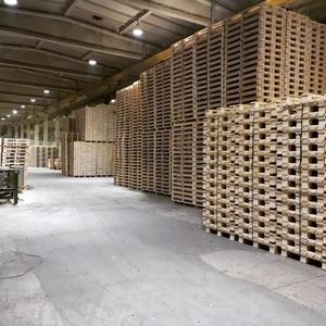 Euro EPAL Paletas de madera de alta demanda 2025 Nuevas paletas de madera Epal Gran cantidad para aplicaciones industriales - Product Image 3