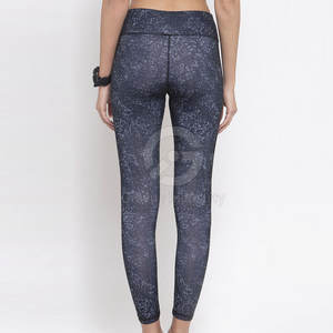 Factory Price <b>Women</b> <b>Legging</b> High Elastic Waist Solid <b>Pattern</b> Custom Printing Full Length High Quality Eco-Friendly Breathable - Product Image 3