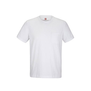 T-shirt in cotone elasticizzato con tasca - Product Image 3