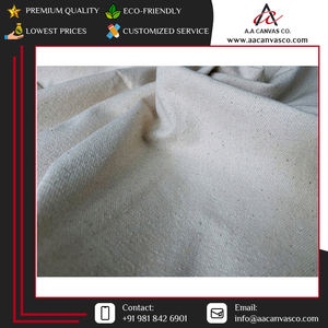 Fournisseur en gros Offres 100% Qualité authentique Tissu de toile de coton biologique fabriqué en Inde 310 g/m² 820 g/m² 12 onces pour la fabrication de sacs - Product Image 4