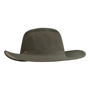 Cappello Safari con protezione UV UPF50+ e tasca nascosta, verde oliva - Product Image 2