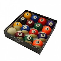 Jeu complet de boules de billard de taille réglementaire pour la maison et le club