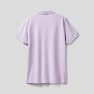 เสื้อคอตตอนของผู้ชายสำหรับ2025เสื้อปักโลโก้ลำลองสีพื้นระบายอากาศแขนสั้นพลัสไซส์พิมพ์ลายถัก - Product Image 2