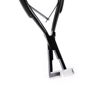 Perruque nickel-fer acier inoxydable Pince de fixation des cheveux Pince de fixation des cheveux en silicone pince en acier inoxydable en gros - Product Image 5