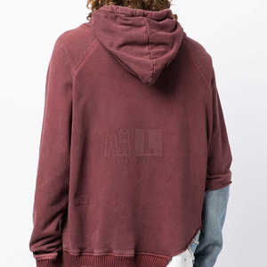 Meilleurs sweats à capuche vieillis pour hommes en coton mélangé Basics Sweats à capuche vieillis pour hommes - Product Image 4