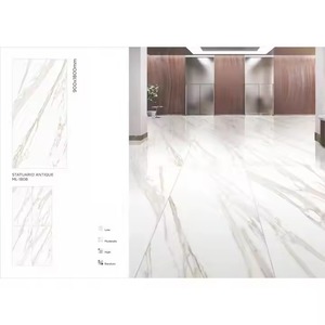 Moderno 900x1800mm alto estándar pulido porcelana brillante esmaltado azulejos de cerámica 90x180cm libro partido mármol piso pared interiores - Product Image 6