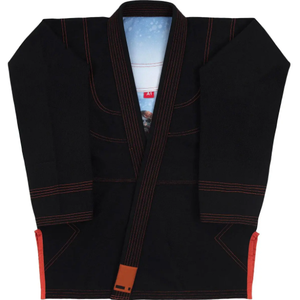 เสื้อซับในสีดำบราซิลเลียนเลียน Jiu Jitsu GI ซับลิเมชันพิมพ์ซับลิเมชันตามสั่ง - Product Image 1