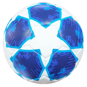 Ballon de football personnalisé de taille 4 Vente en gros 2024 Nouveau design Usine en Chine Prix bon marché Ballons de football en gros OEM - Product Image 1