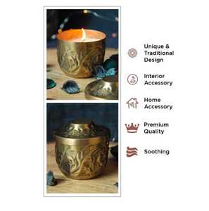 Velas de Soja Personalizadas de Bajo Volumen con Aroma, Tapa de Metal Reutilizable, Hechas a Mano, Marca Privada para Uso Doméstico y Festivo - Product Image 5