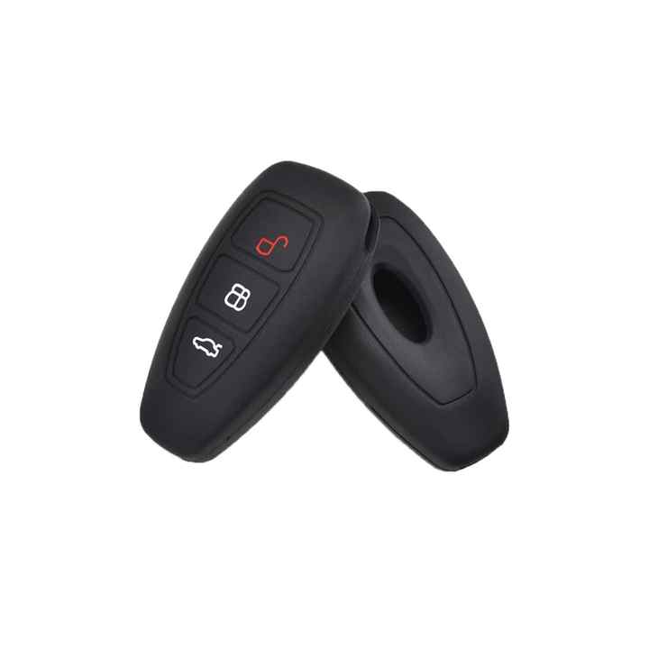 Ford Focus Rs Fiesta Mondeo Kuga B-max Grand C-max Keyless Compatible Silicone Car Key Remote Control Case