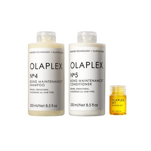 Kit de <span class=keywords><strong>Champú</strong></span> y Acondicionador Olaplexing Wash and Shine No.4 No.5 No.7 - Product Image 3