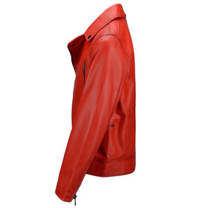 Vêtements pour hommes, veste en cuir de vache, vente en gros, prix bas, cuir véritable, veste en cuir haut de gamme pour hommes - Product Image 3