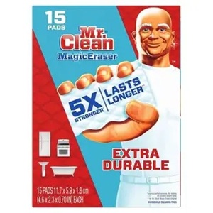 Mr. Clean Magic Eraser, Esponjas de Limpieza Extra Duraderas con Durafoam - Product Image 1