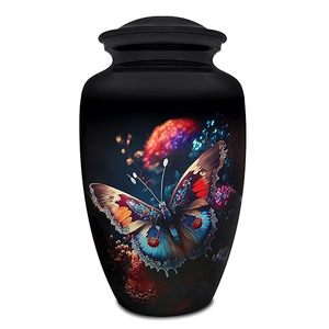 Urnas Conmemorativas de Mariposa para Cenizas Humanas, Urnas Decorativas, Urna de Cremación para Cenizas de Adultos, Urna de 200 LB con Bolsa - Product Image 2