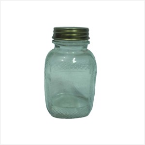 โถแก้วพร้อมฝาไม้สำหรับตกแต่งในห้องครัวภาชนะบรรจุเครื่องเทศและพัลส์สำหรับโถทรงกลมดีไซน์เนอร์ภาชนะใส่อาหาร - Product Image 3