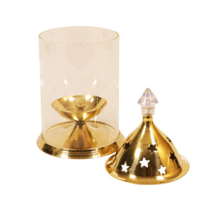 Diya de latón artesanal tradicional para el templo de pooja y decoración del hogar, ideal para ceremonias espirituales de Diwali y para regalar. - Product Image 2