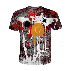 Camiseta de Verano para Hombre, Sublimada, con Logotipo Personalizado, Transpirable, Ligera, Informal, Deportiva, de Primera Calidad, Manga Corta - Product Image 2
