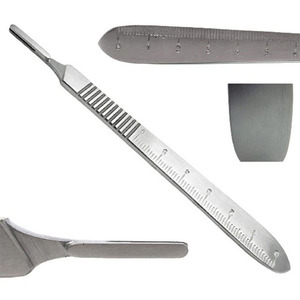 Service OEM ODM Manche de scalpel en acier inoxydable Manche de scalpel de qualité professionnelle - Product Image 3